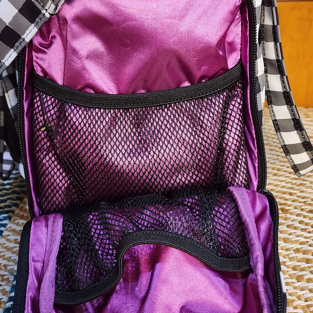 Ju-Ju-Be Gingham Style Be Supplied Pumping Diaper Bag Complete EUC - Picture 11 of 16